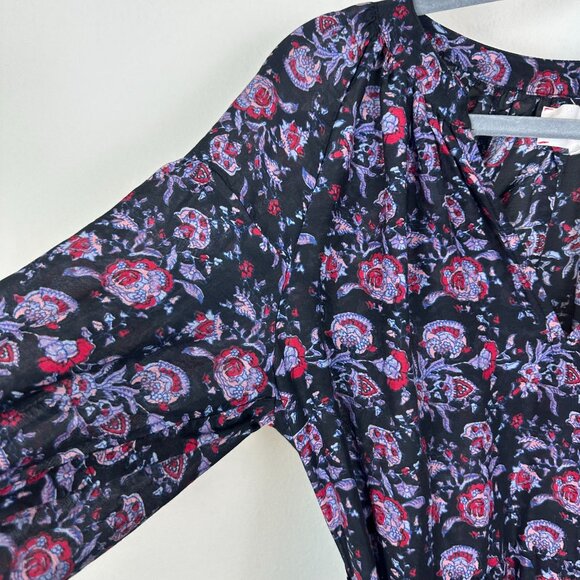 Xirena Annieka Dress XS Floral Boho V Neck A Line Lightweight Summer Vacation - Picture 6 of 13